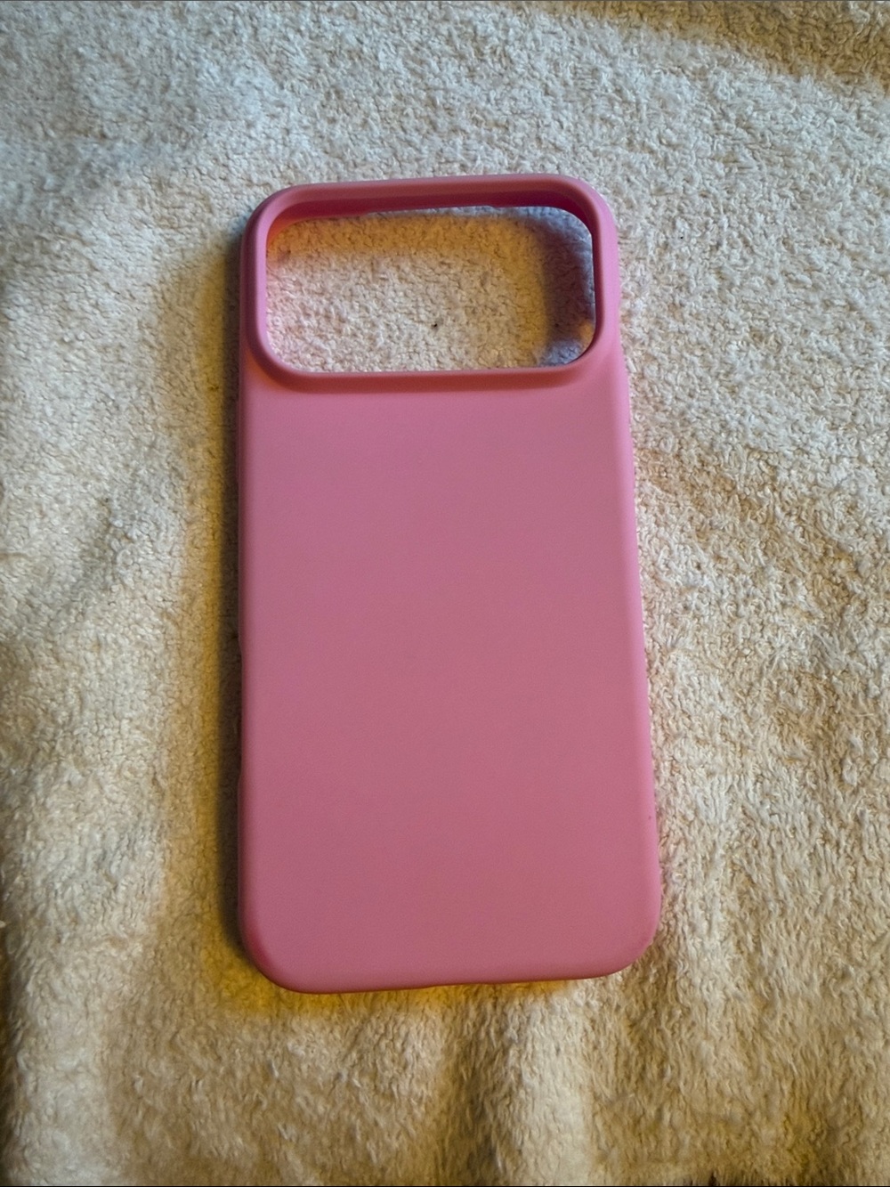 Pink Silicone iPhone 17 Pro Max Case - Protective Slim Cover